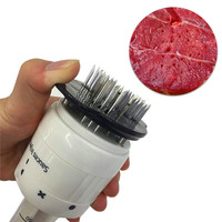 1PC wielofunkcyjna igła do zmiękczania mięsa nóż do steków ze stali nierdzewnej wtryskiwacz mięsa marynata smak strzykawka narzędzia kuchenne 2